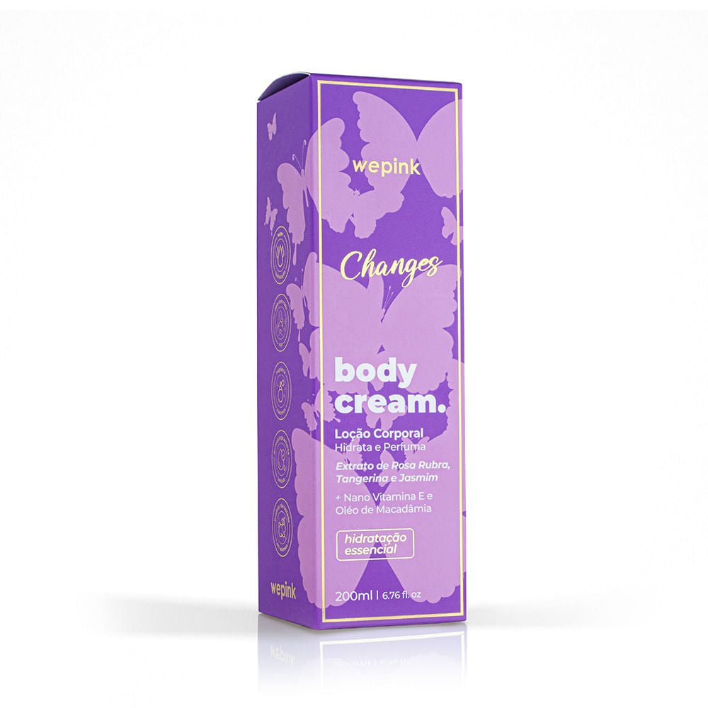 Body Cream Changes Desodorante Hidratante 200ml - Wepink - Imagem 5
