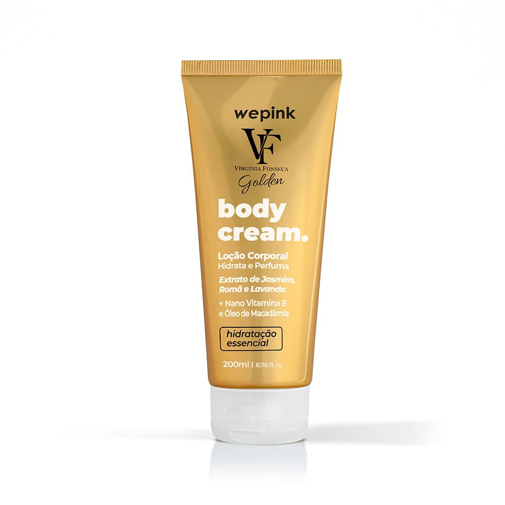 Body Cream VF Golden Desodorante Hidratante 200ml - Wepink - Imagem 2