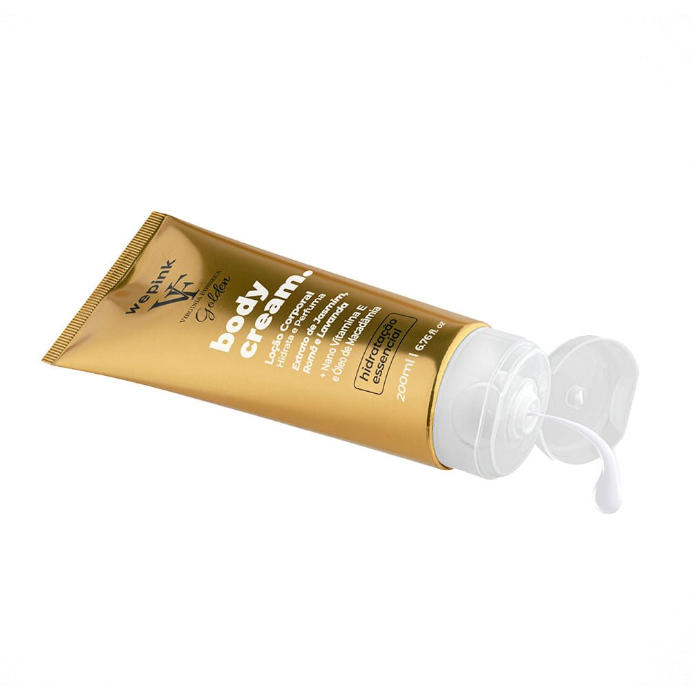 Body Cream VF Golden Desodorante Hidratante 200ml - Wepink - Imagem 3