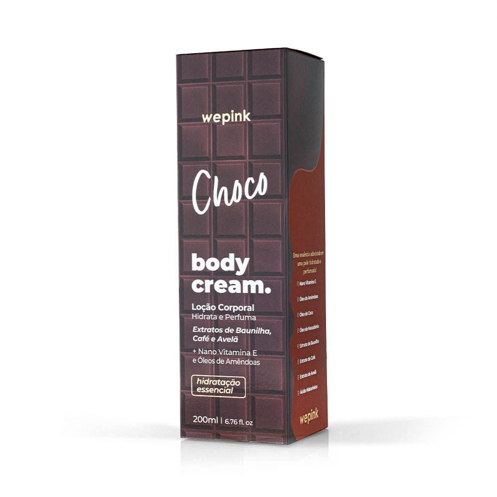 Body Cream Choco Desodorante Hidratante 200ml - Wepink - Imagem 5