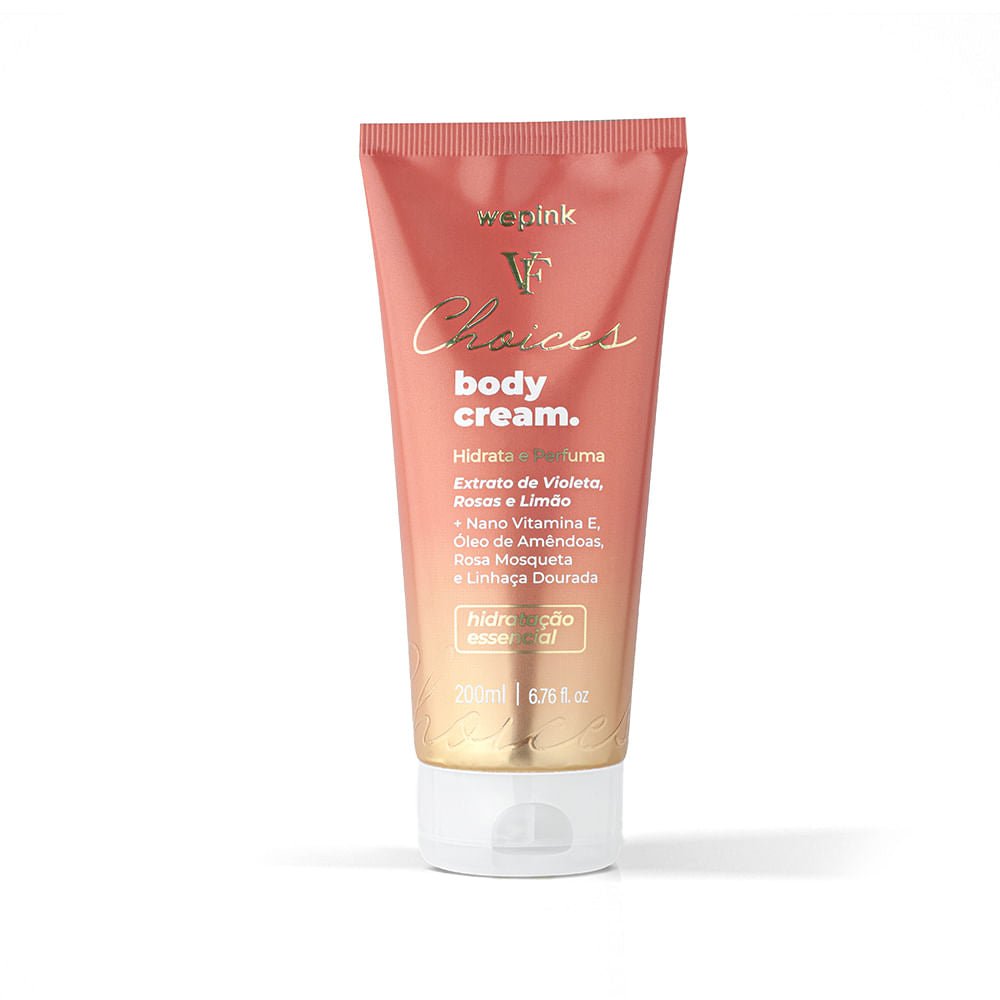 Body Cream VF Choices Desodorante Hidratante 200ml - Wepink - Imagem 2