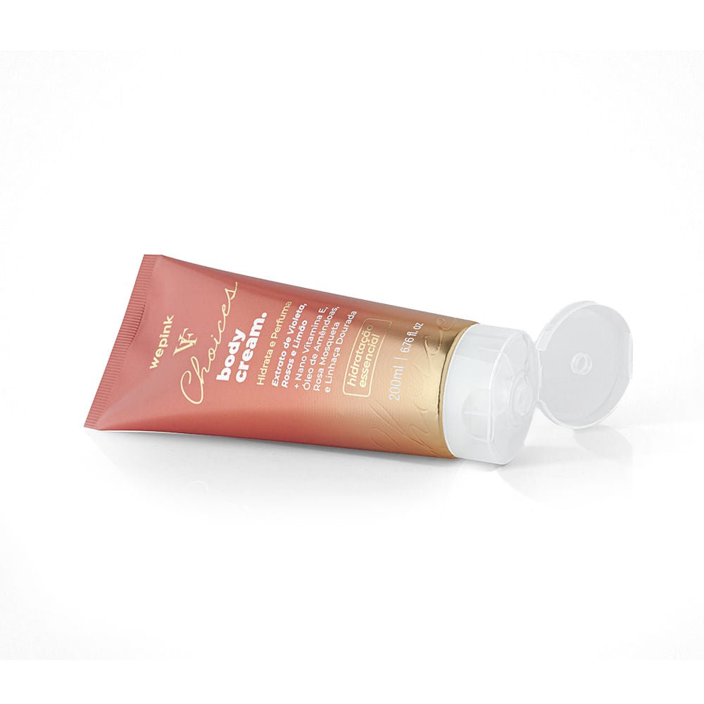 Body Cream VF Choices Desodorante Hidratante 200ml - Wepink - Imagem 4