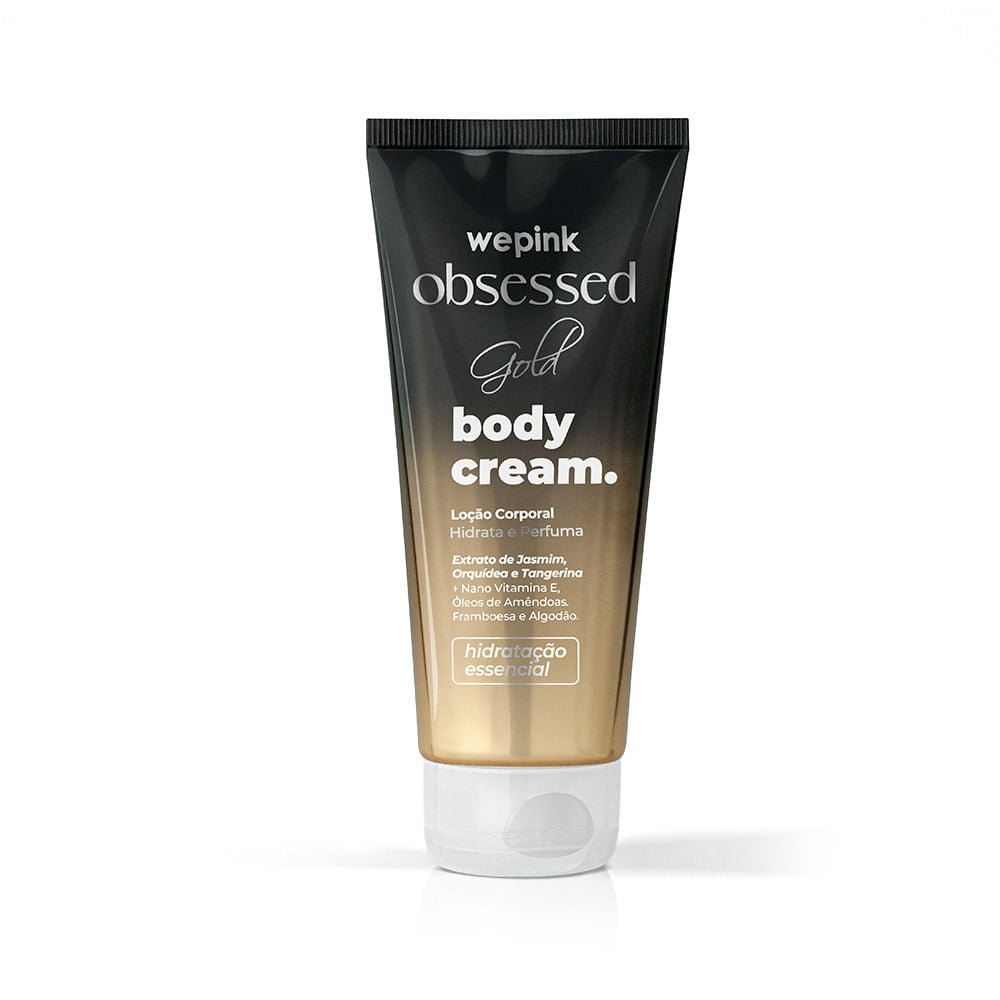 Body Cream Obsessed Gold Desodorante Hidratante 200ml - Wepink - Imagem 2