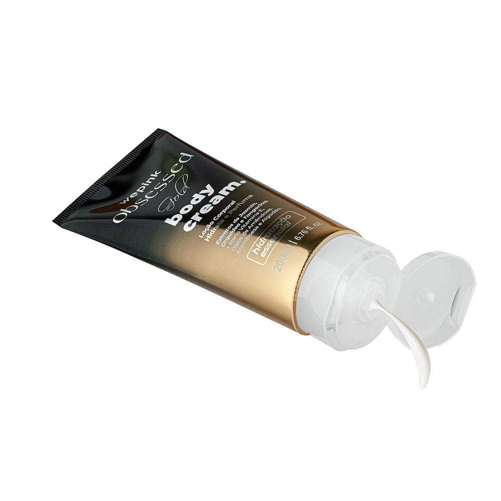 Body Cream Obsessed Gold Desodorante Hidratante 200ml - Wepink - Imagem 3