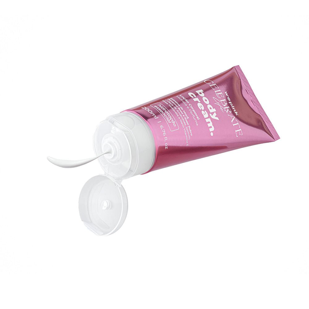 Body Cream Celebrate Life Desodorante Hidratante 200ml - Wepink - Imagem 3
