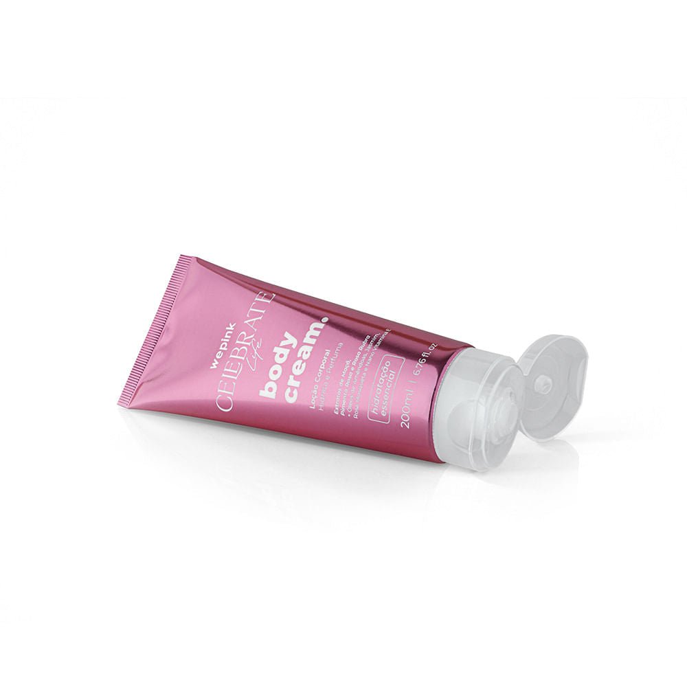 Body Cream Celebrate Life Desodorante Hidratante 200ml - Wepink - Imagem 4