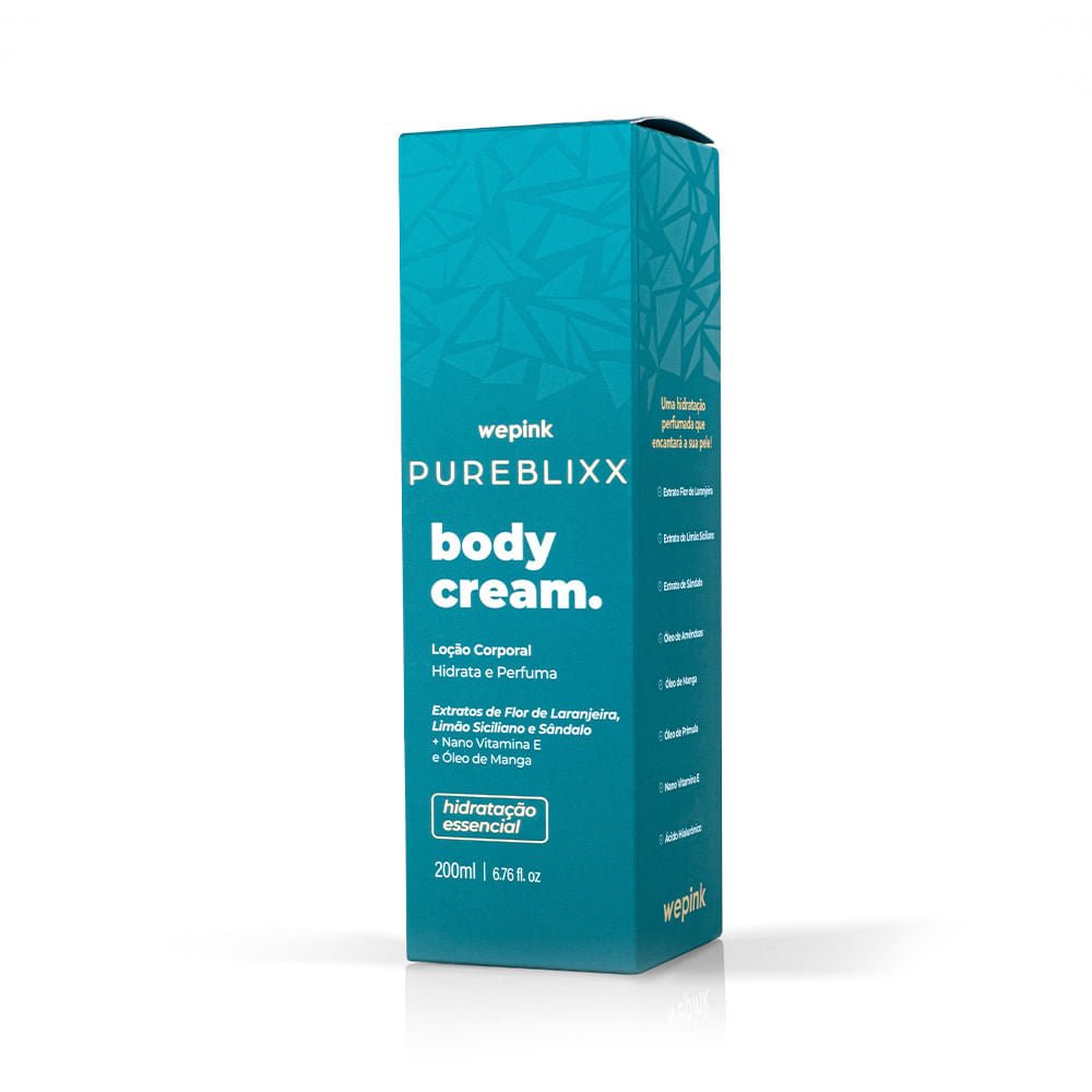 Body Cream Pureblixx Desodorante Hidratante 200ml - Wepink - Imagem 5