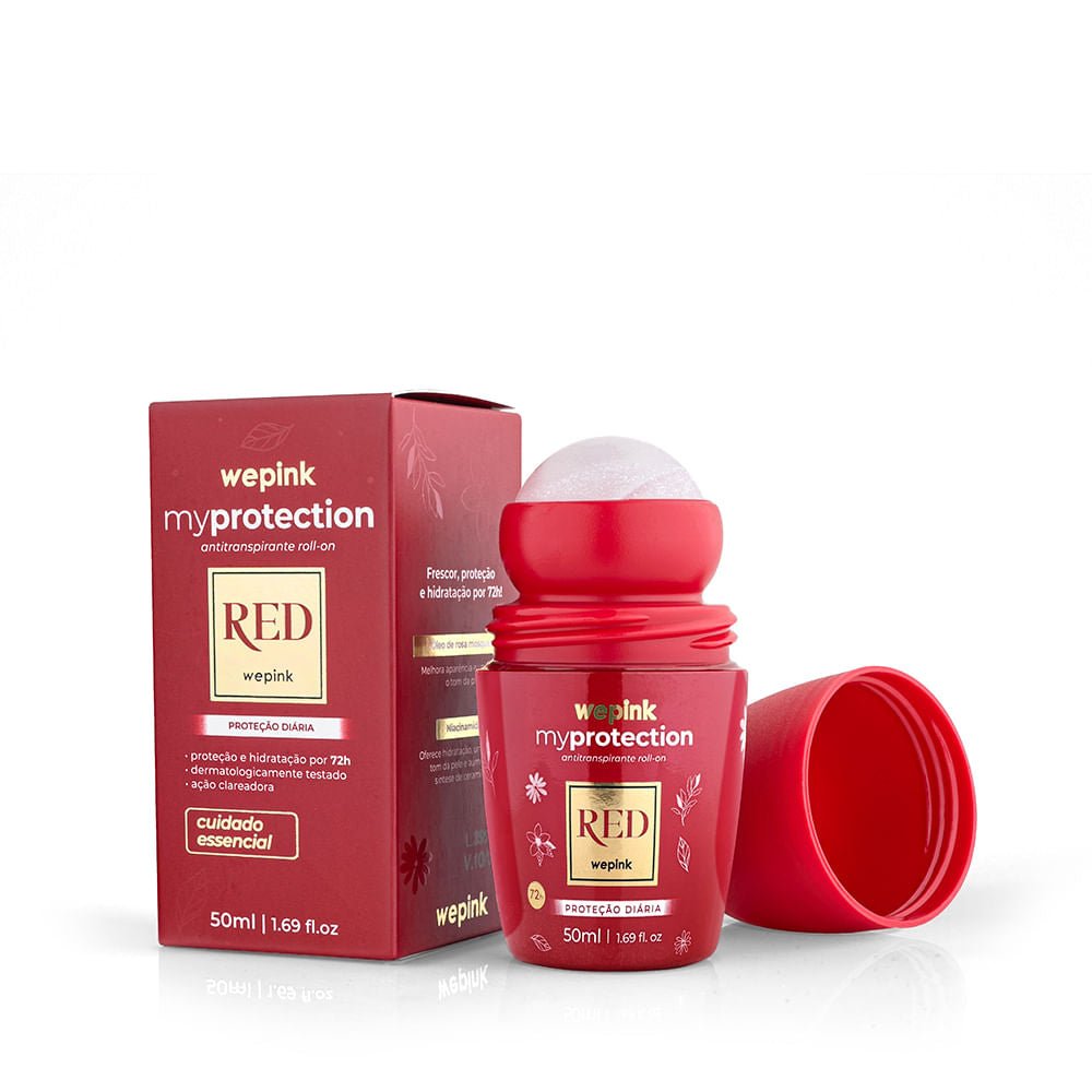 Desodorante Antitranspirante Roll-on Red 50ml - Wepink - Imagem 2