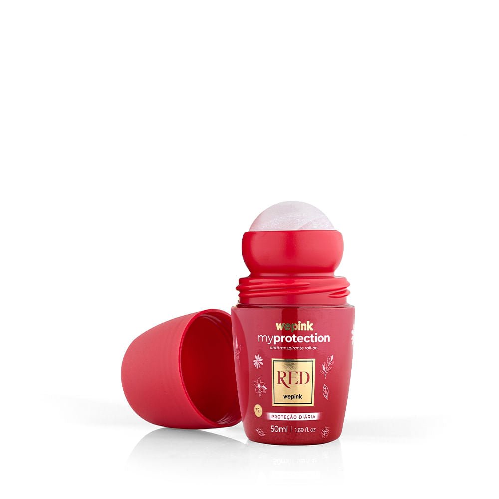 Desodorante Antitranspirante Roll-on Red 50ml - Wepink - Imagem 3