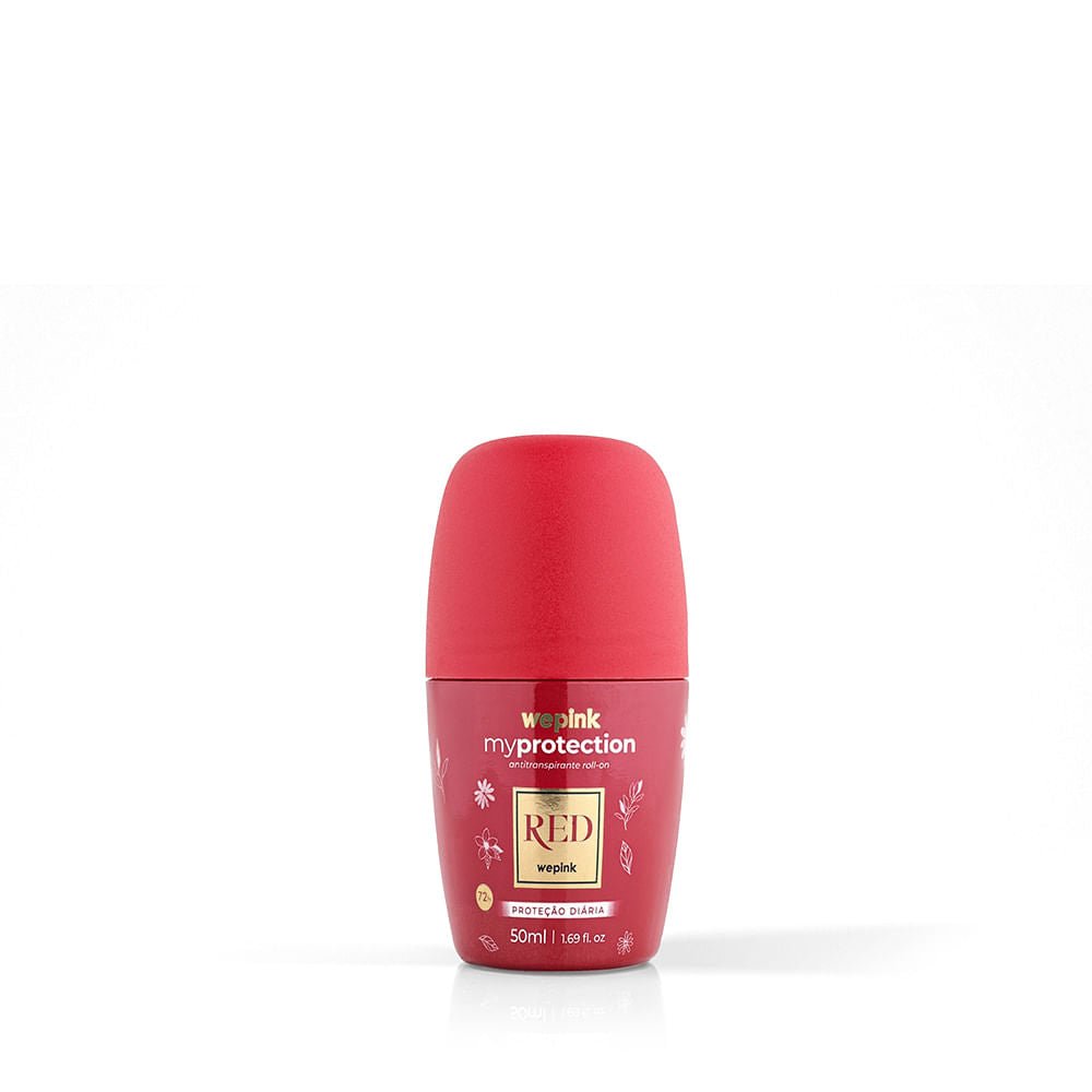 Desodorante Antitranspirante Roll-on Red 50ml - Wepink - Imagem 4