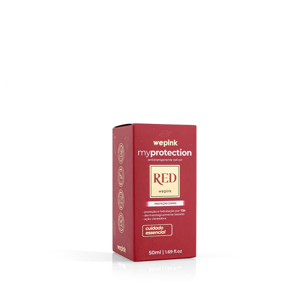 Desodorante Antitranspirante Roll-on Red 50ml - Wepink - Imagem 5