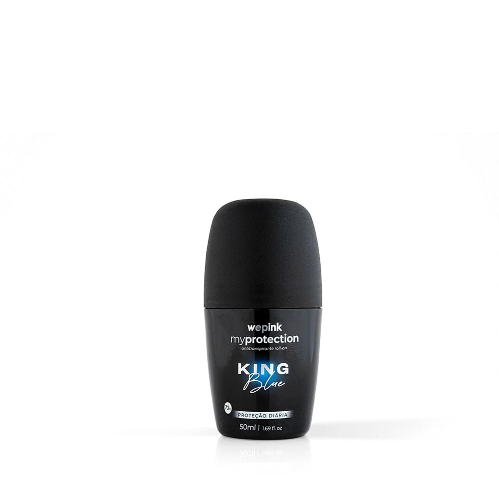 Desodorante Antitranspirante Roll-on King Blue 50ml - Wepink - Imagem 4