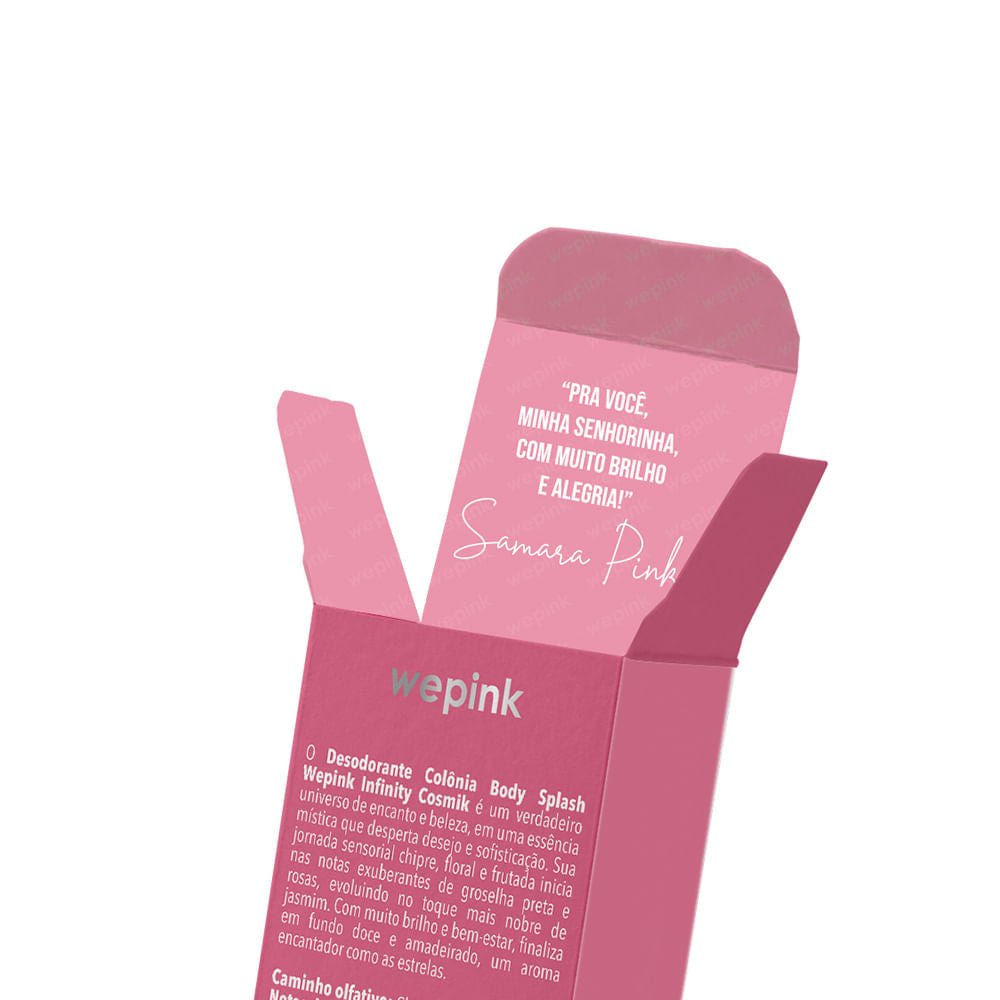 Body Splash Infinity Cosmik Desodorante Colônia 200ml - Wepink - Imagem 4