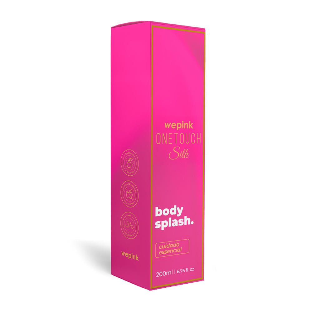 Body Splash One Touch Silk Desodorante Colônia 200ml - Wepink - Imagem 4