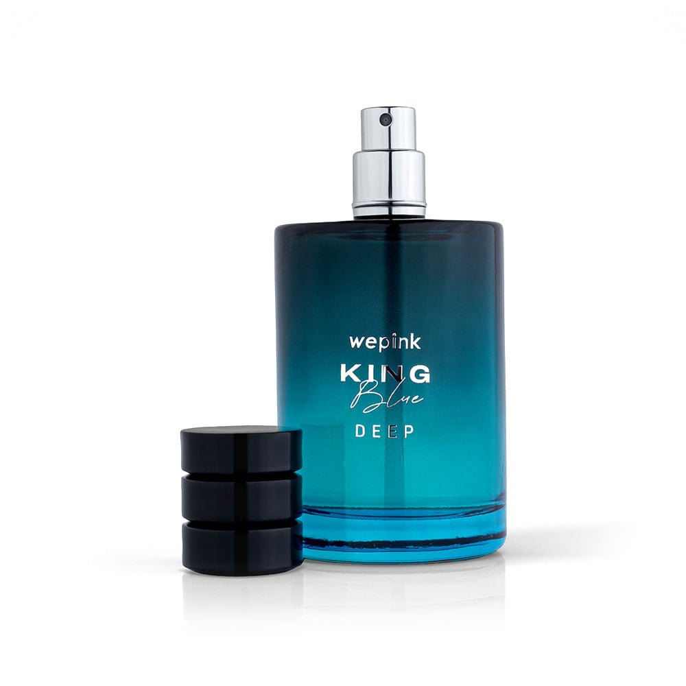 King Blue Deep Desodorante Colônia 100ml - Wepink - Imagem 4