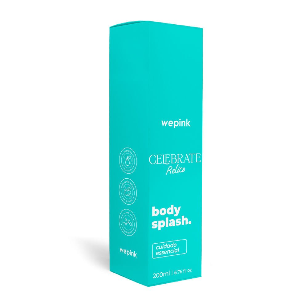 Body Splash Celebrate Relics Desodorante Colônia 200ml - Wepink - Imagem 4