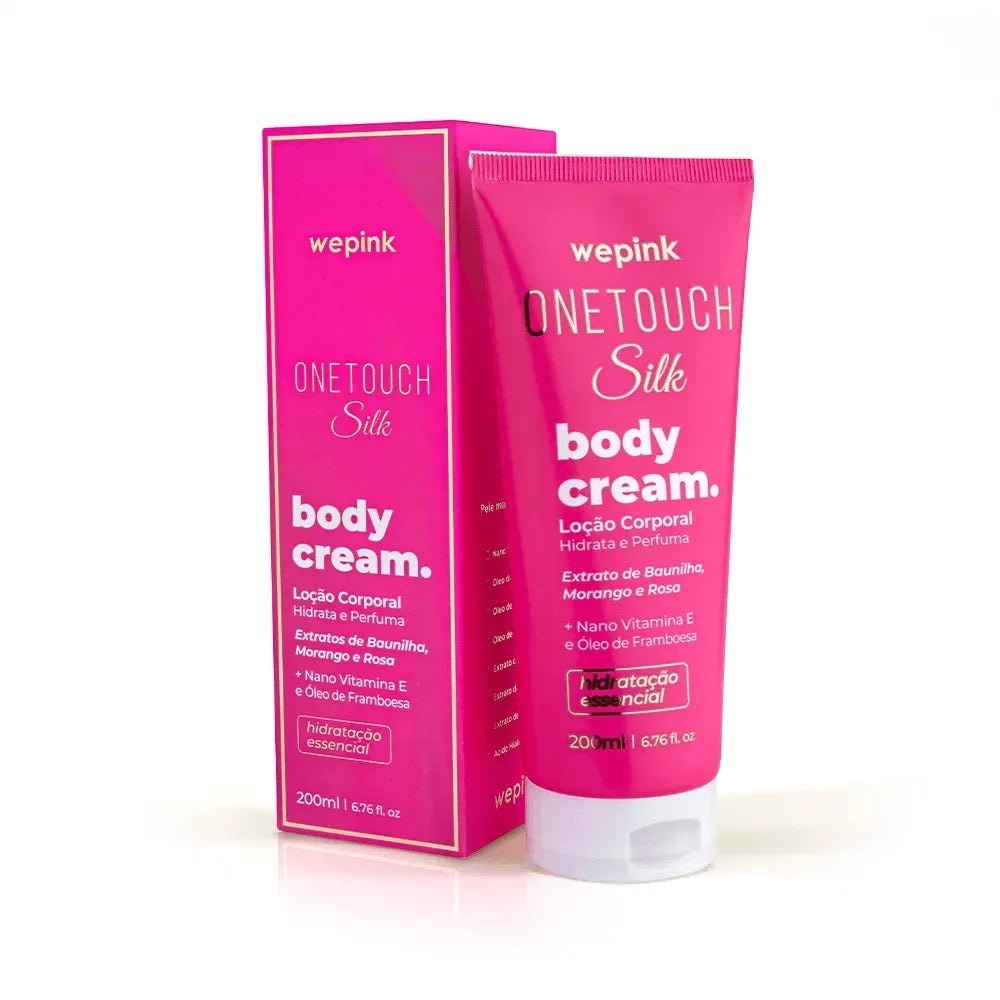 Body Cream One Touch Silk Desodorante Hidratante 200ml - Wepink