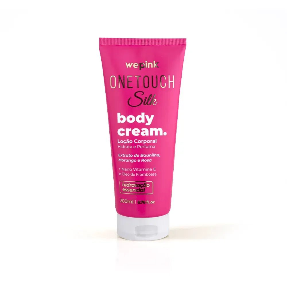 Body Cream One Touch Silk Desodorante Hidratante 200ml - Wepink - Imagem 2