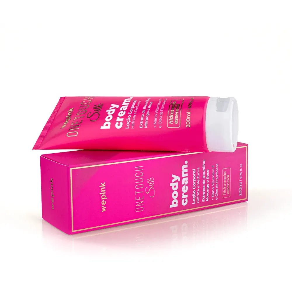Body Cream One Touch Silk Desodorante Hidratante 200ml - Wepink - Imagem 3