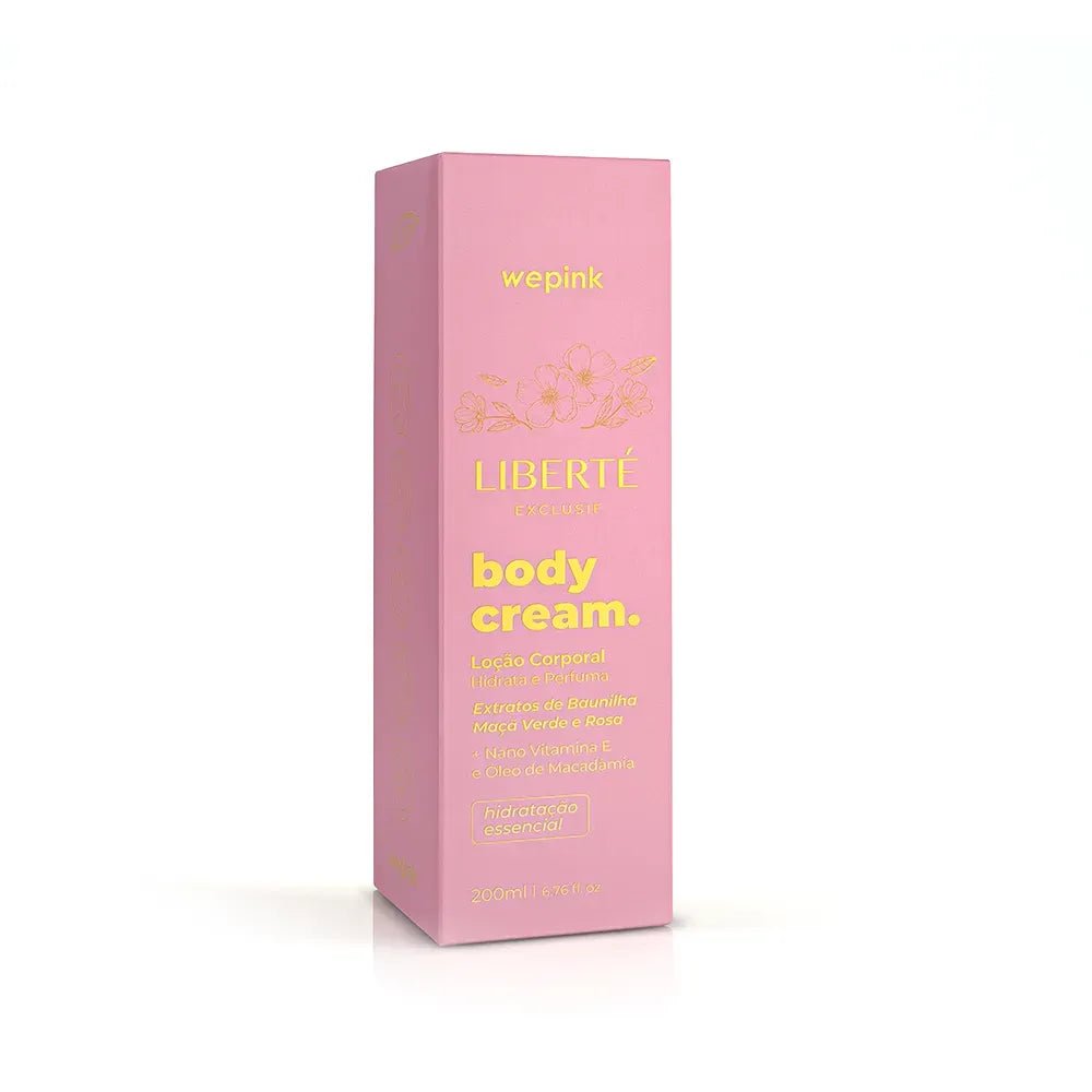 Body Cream Liberté Exclusif Desodorante Hidratante 200ml - Wepink - Imagem 5