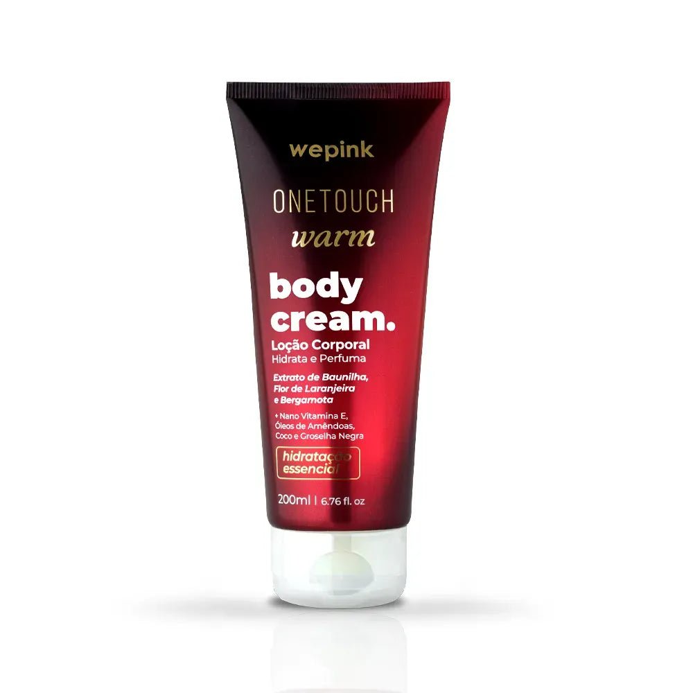 Body Cream One Touch Warm Desodorante Hidratante 200ml - Wepink - Imagem 3