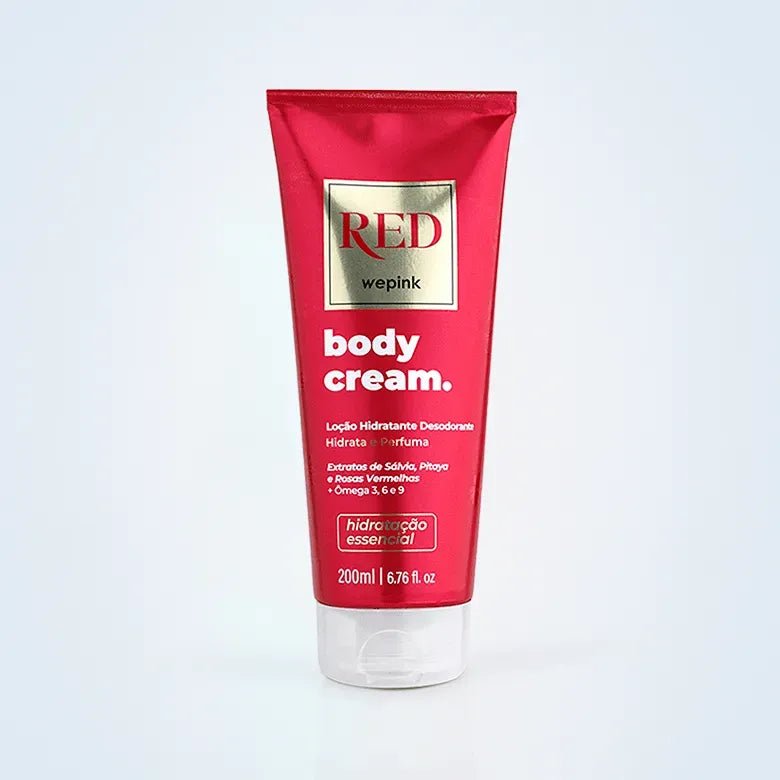 Body Cream Red Desodorante Hidratante 200ml - Wepink - Imagem 3
