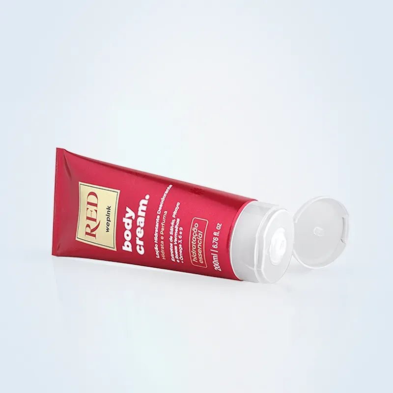 Body Cream Red Desodorante Hidratante 200ml - Wepink - Imagem 4