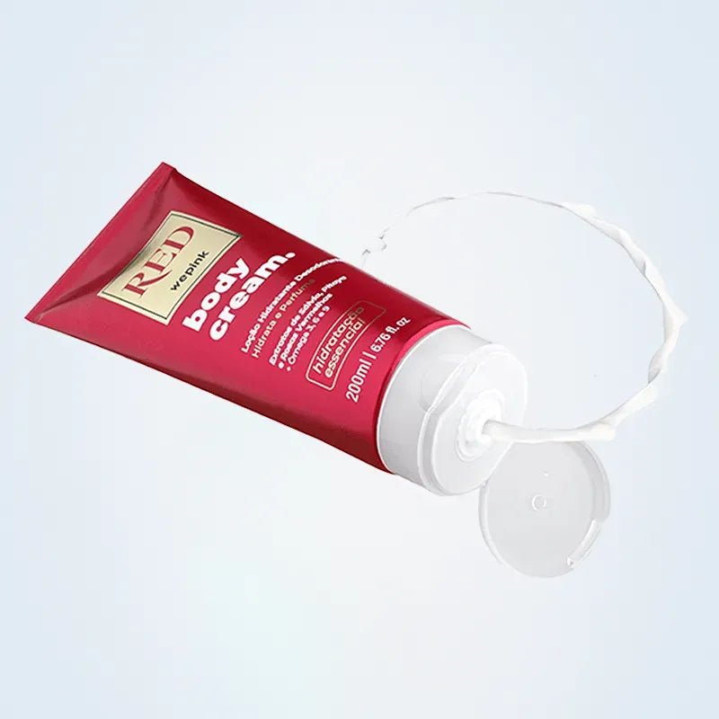 Body Cream Red Desodorante Hidratante 200ml - Wepink - Imagem 5