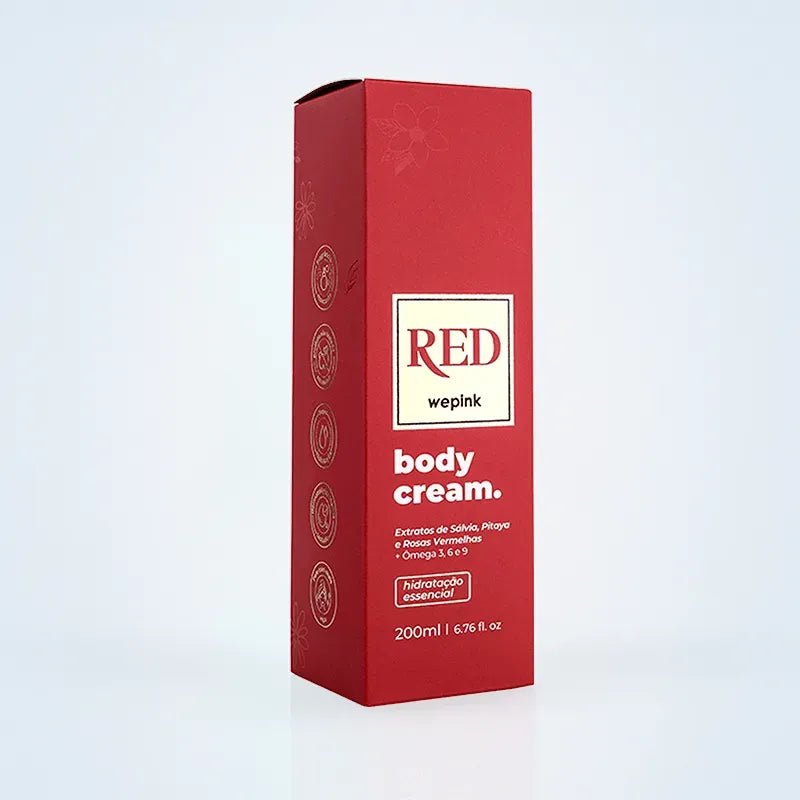 Body Cream Red Desodorante Hidratante 200ml - Wepink - Imagem 6