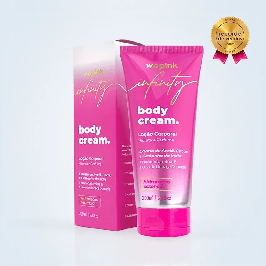 Body Cream Infinity Desodorante Hidratante 200ml - Wepink - Imagem 2