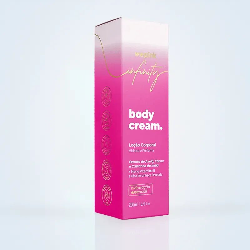 Body Cream Infinity Desodorante Hidratante 200ml - Wepink - Imagem 6