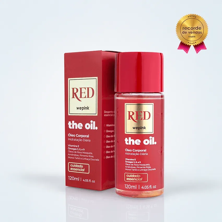The Oil Óleo Corporal Red 120ml - Wepink - Imagem 2