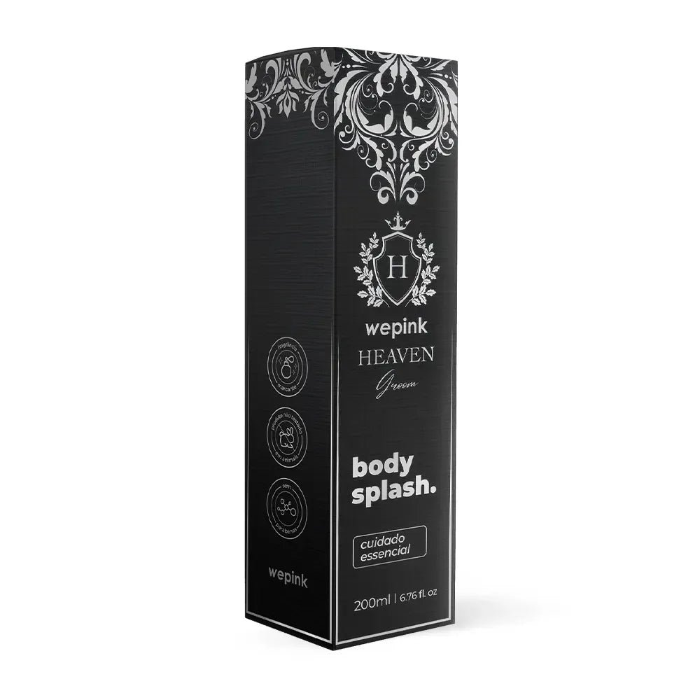 Body Splash Heaven Groom Desodorante Colônia 200ml - Wepink - Imagem 4