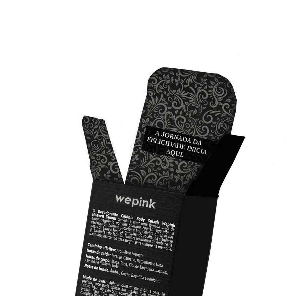 Body Splash Heaven Groom Desodorante Colônia 200ml - Wepink - Imagem 5