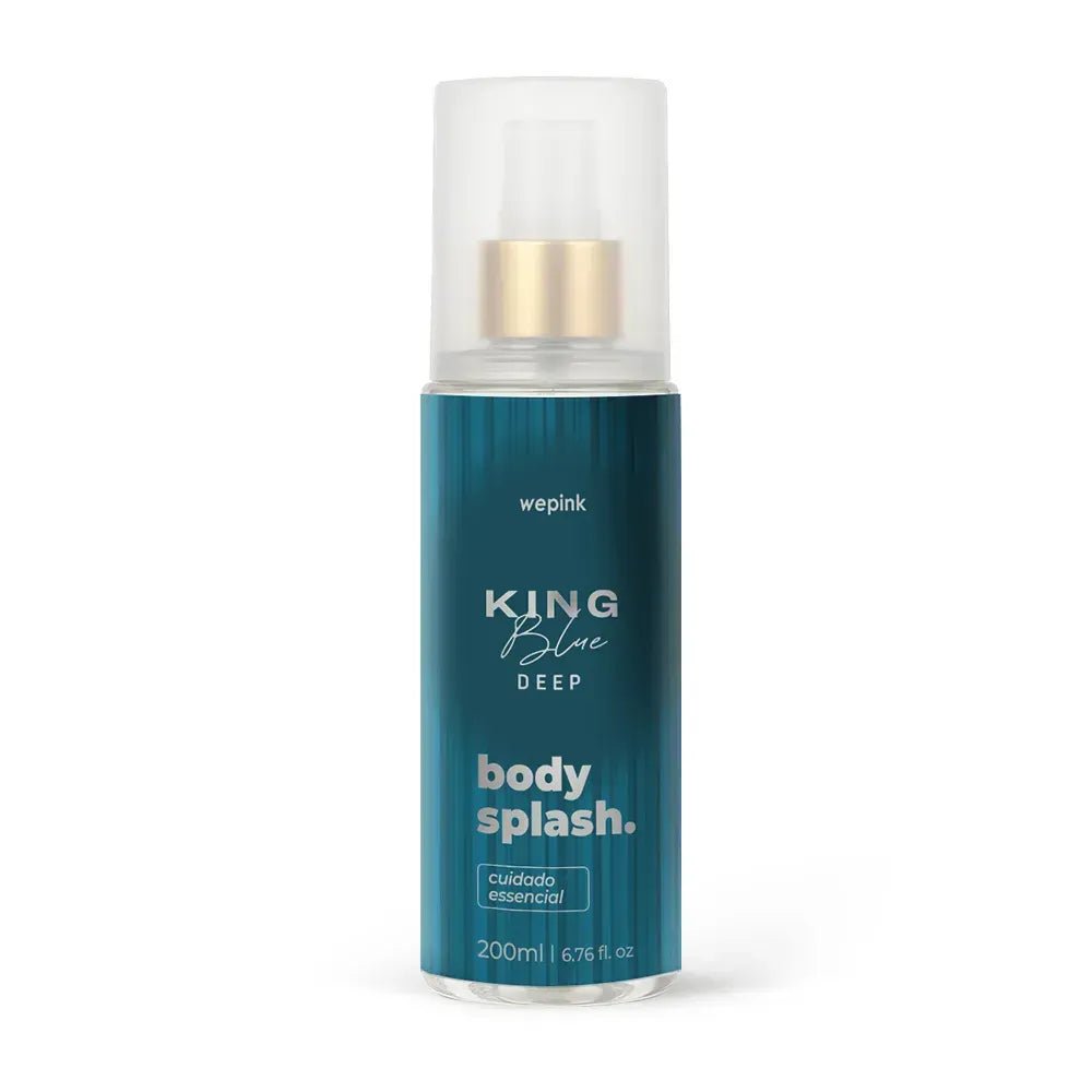 Body Splash King Blue Deep Desodorante Colônia 200ml - Wepink - Imagem 3