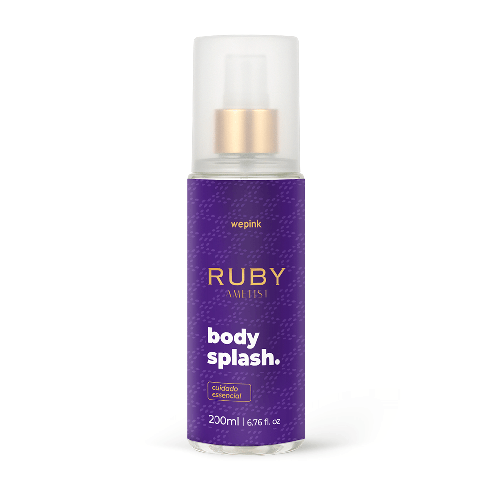 Body Splash Ruby Ametist Desodorante Colônia 200ml - Wepink - Imagem 2