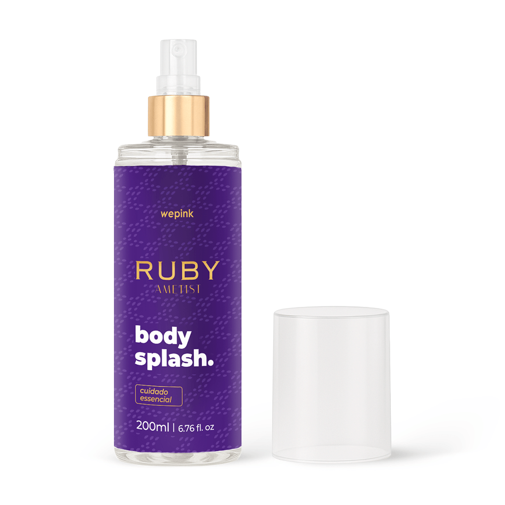 Body Splash Ruby Ametist Desodorante Colônia 200ml - Wepink - Imagem 3