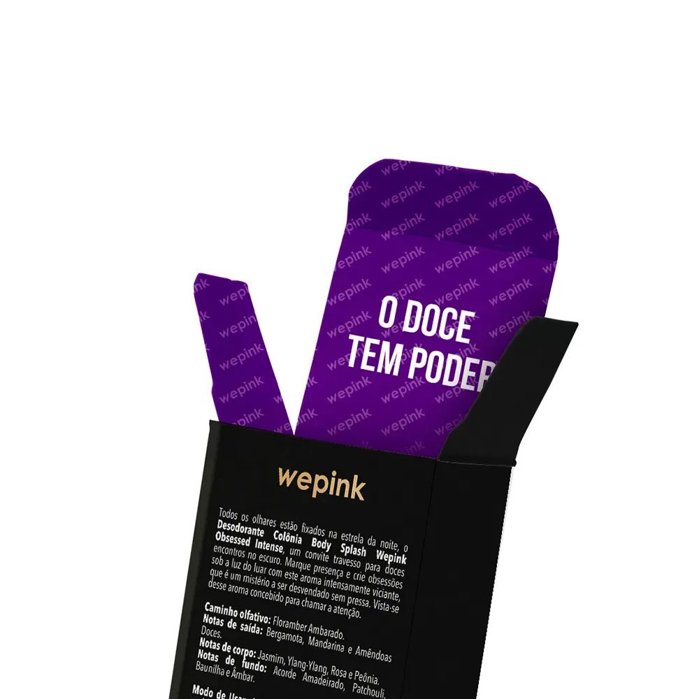 Body Splash Obsessed Intense Desodorante Colônia 200ml - Wepink - Imagem 5