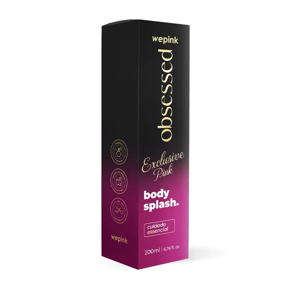 Body Splash Obsessed Exclusive Pink Desodorante Colônia 200ml - Wepink - Imagem 4