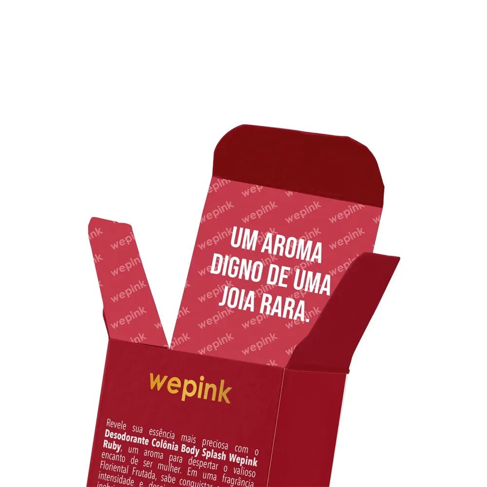 Body Splash Ruby Desodorante Colônia 200ml - Wepink - Imagem 5