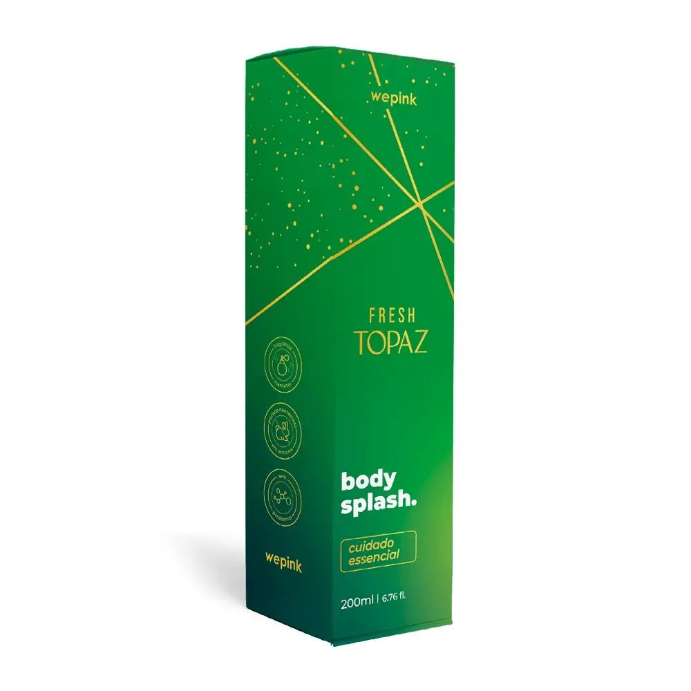 Body Splash Fresh Topaz Desodorante Colônia 200ml - Wepink - Imagem 4