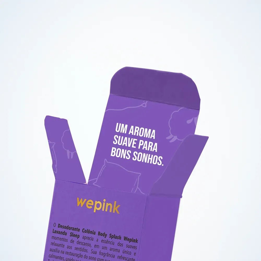 Body Splash Lavanda Sleep Desodorante Colônia 200ml - Wepink - Imagem 6