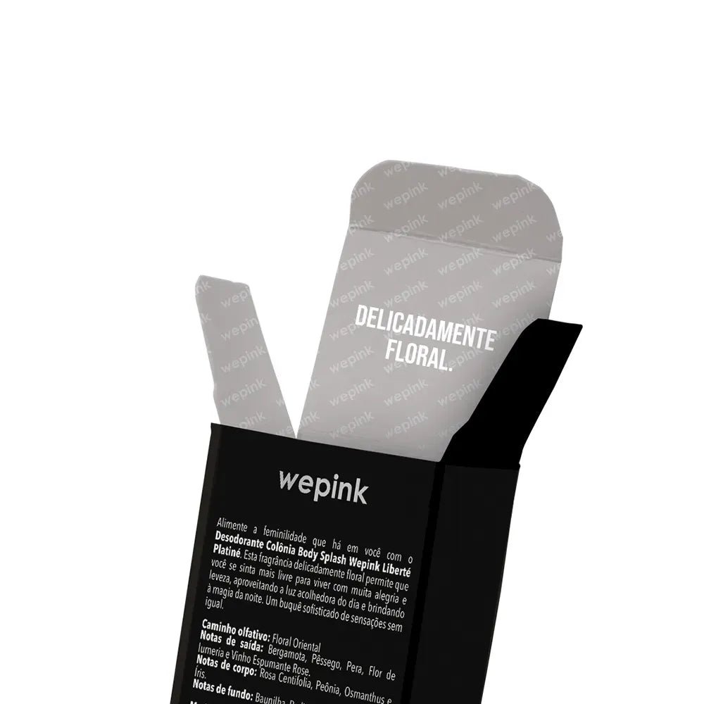 Body Splash Liberté Platiné Desodorante Colônia 200ml - Wepink - Imagem 4