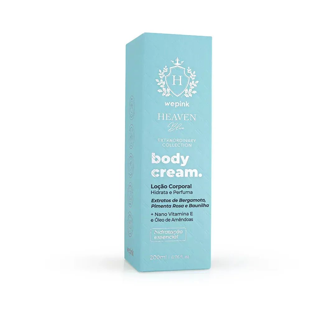 Body Cream Heaven Blue Desodorante Hidratante 200ml - Wepink - Imagem 6