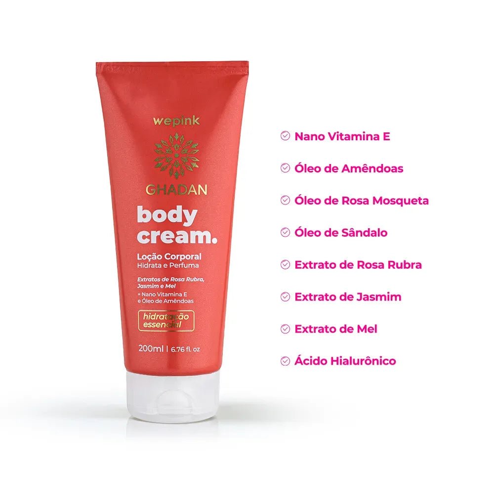 Body Cream Ghadan Desodorante Hidratante 200ml - Wepink - Imagem 2