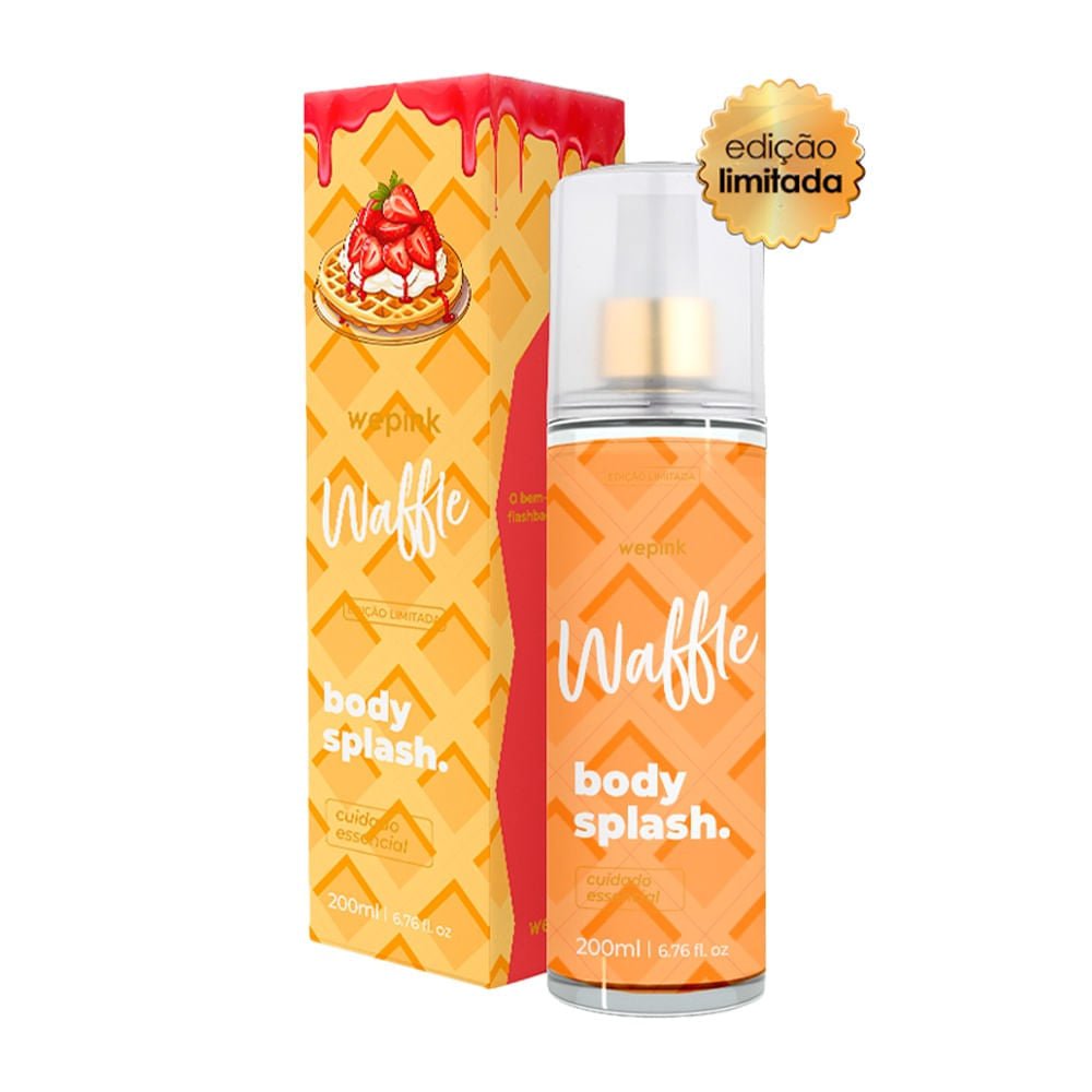 Body Splash Waffle Desodorante Colônia 200ml - Wepink - Imagem 2
