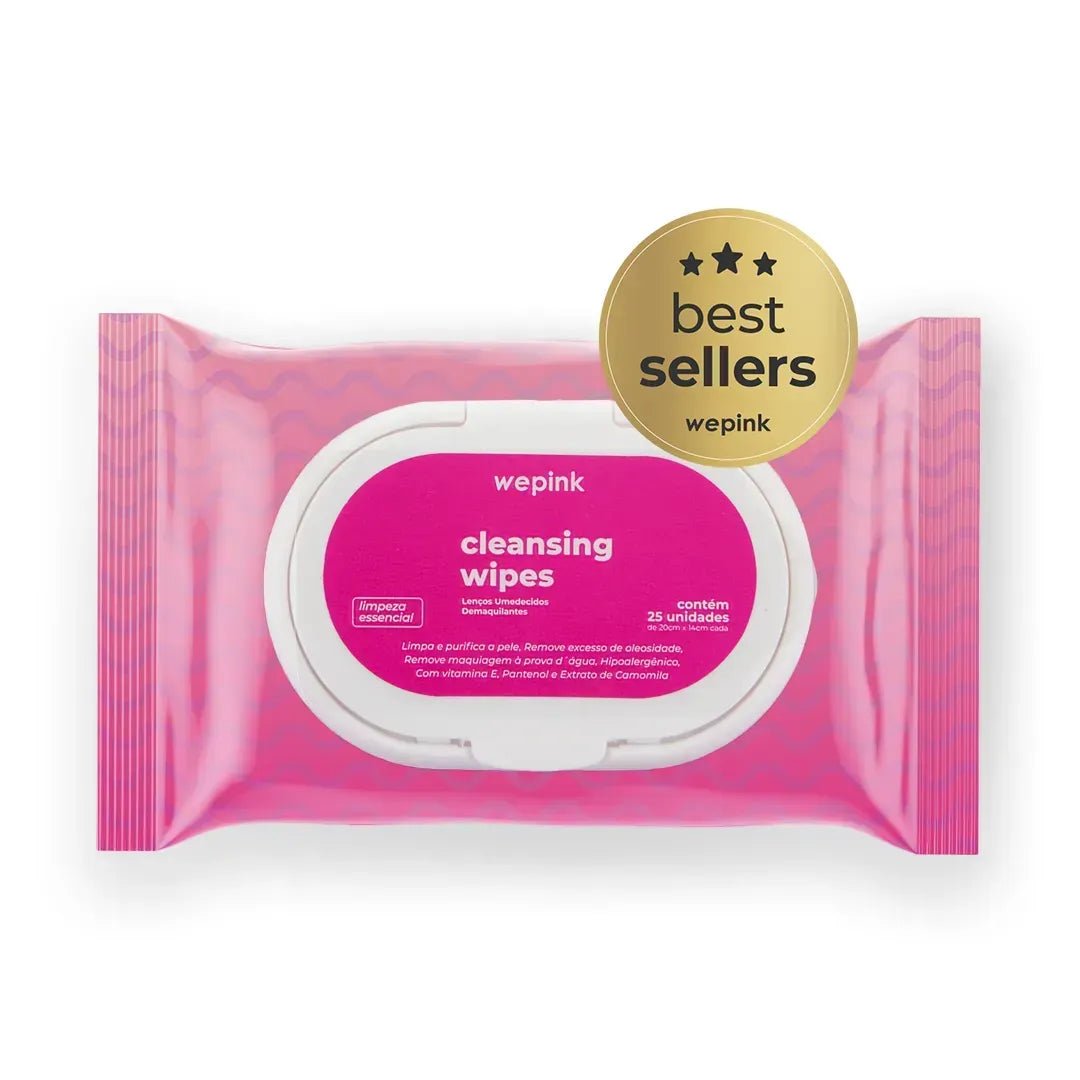 Cleansing Wipes Lenço Umedecido Demaquilante 25 un. - Wepink - Imagem 2