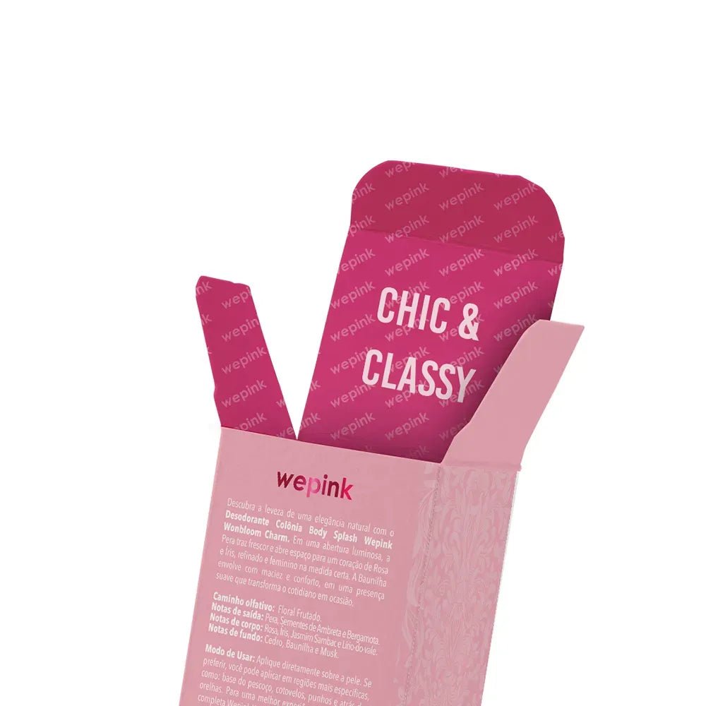 Body Splash Wonbloom Charm Desodorante Colônia 200ml - Wepink - Imagem 5