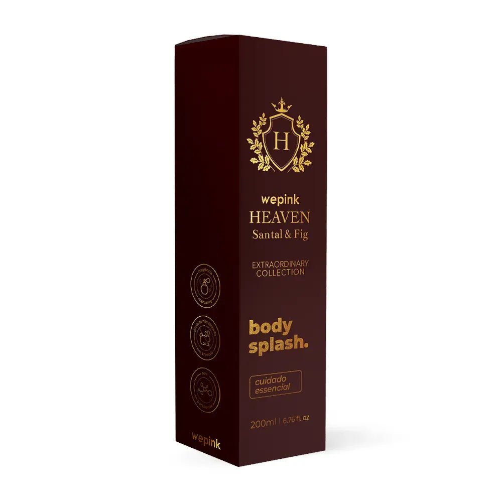 Body Splash Heaven Santal & Fig Desodorante Colônia 200ml - Wepink - Imagem 4