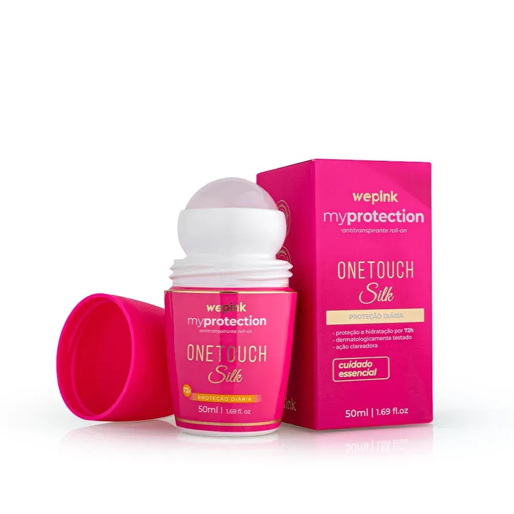 Desodorante Antitranspirante Roll-on One Touch Silk 50ml - Wepink - Imagem 2